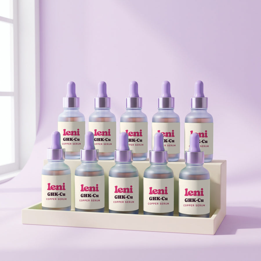 Leni GHK-Cu Copper Serum — 10-pack studio product image