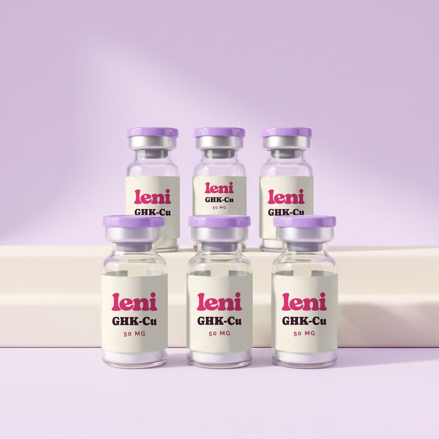 Leni GHK-Cu — 6-pack studio product image